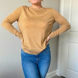 TOPSHOP camel sweater